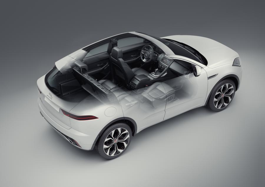 Схема Jaguar E-Pace 2017 года  (WW) (фото 5 из 67)